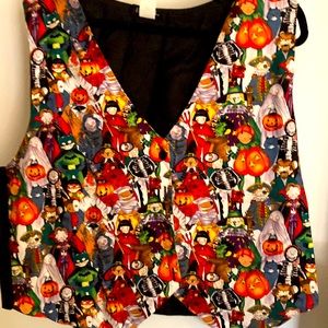 Used Halloween festive vest! Women’s size XL